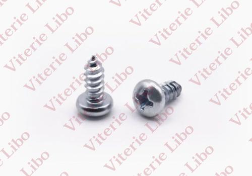 Cross recessed pan head tapping screws