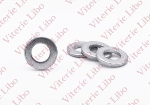 Flat washers for hex bolts and nuts