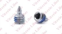 Hexagon socket set screw onion point