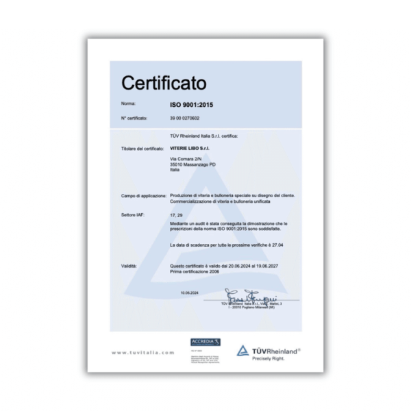 Certification de la qualité