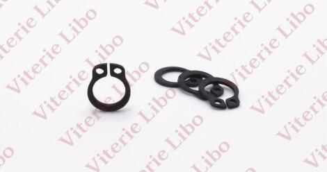 Anello elastico di sicurezza per alberi tipo-E (esterno)