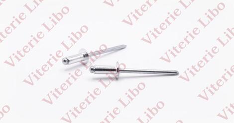 Rivetto a strappo testa tonda