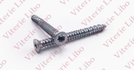Vite per cemento testa svasata piana impronta torx