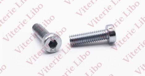Viti a testa cilindrica bassa con esagono incassato